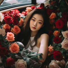 Portrait Photography of Stunning 18-Year-Old Asian Beauty - Captivating Asian Female Portrait