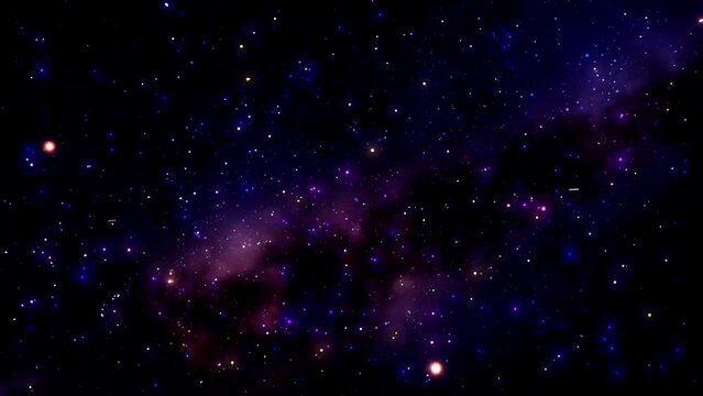 Deep Galaxy Animated Background