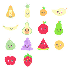Cute Fruit Design. Easy To Edit. EPS 10