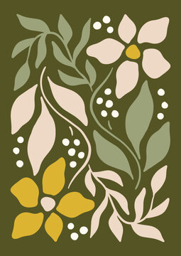Poster wall art print clipart swatch decor painted floral wildflowers and leaves bouquet isolated child nursery decor school nature
Kid birthday flowers floral - forest animals woodland