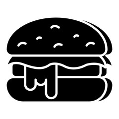 Modern design icon of burger