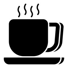 Modern design icon of teacup