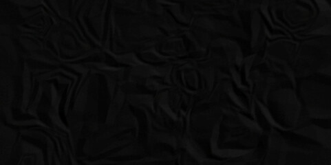 	
Dark crumple black paper wrinkled poster template ,blank glued creased paper texture background. black paper crumled backdrop background. used for cardboard and clarkboard.