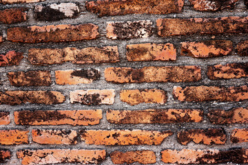 red brick wall