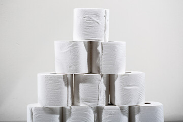 No toilet paper reaching out in desperation