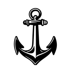 anchor on white background