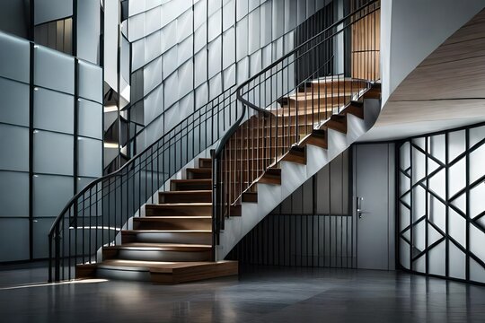 staircase in a building