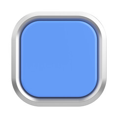 Obraz premium 3D button. Empty button. 3D illustration.