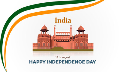India independence day. banner, vector illustration of 15th August. banner design. poster. template. social media Posts. vector. 15th august. happy independence day. independence day India. social 