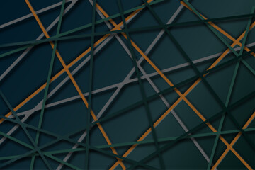 Abstract Background with multi colour ornament and mordern geomatric design with futuristic, blue texture with drawing pattern hi-tech colour print line illustration with 3d tringle vector