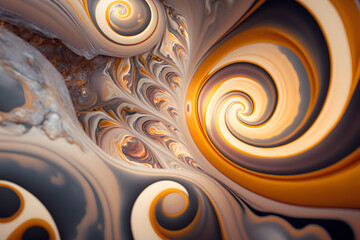abstract background with circles,gold,shapecircle,wave,water,Ai generated