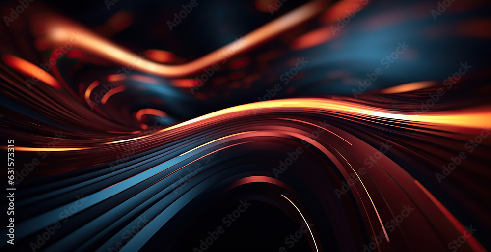 Wall mural abstract digital background. can be used for technological processes, neural networks and ai, digita