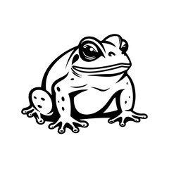 frog vector illustration