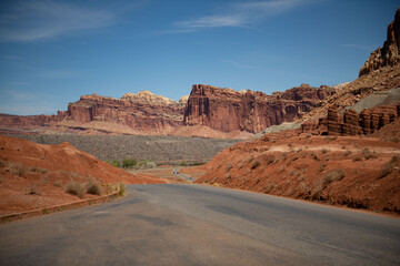 road in the desert