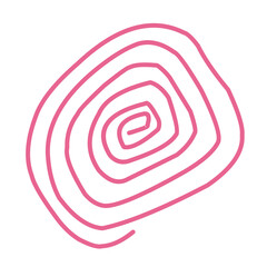 Abstract Spiral Lines