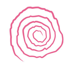 Fototapeta premium Abstract Spiral Lines