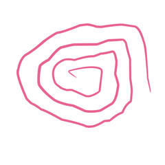 Abstract Spiral Lines