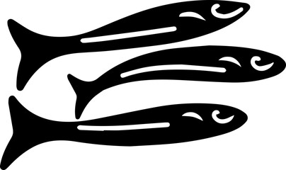 Anchovies flat icon