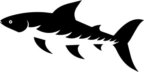 Fototapeta premium Beluga Sturgeon icon