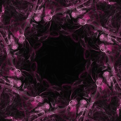 Smoke art work