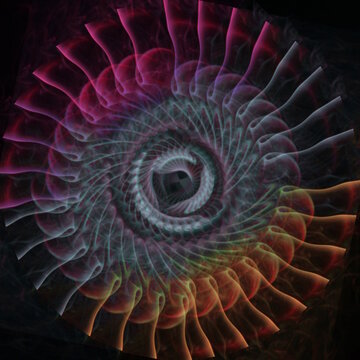 Smoke art work