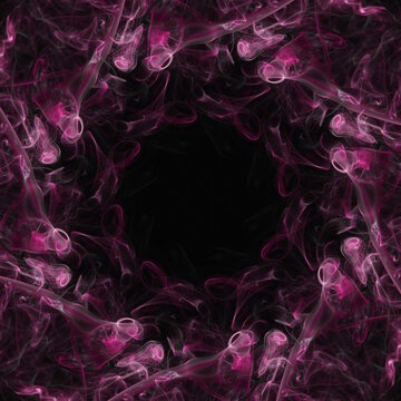Smoke art work