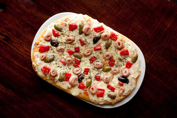 Pizza casera argentina