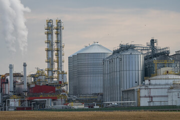 Methanol and ethanol factory. Polish producer of methanol and ethanol produced from corn grain. The...