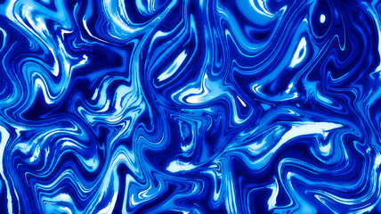 luxury blue iquid marble textured backgrounds wavy psychedelic backdrops abstract painting for wed design