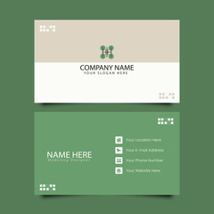 Urban Chic: Modern Business Card Template for Professionals