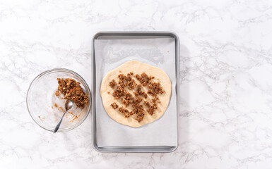 Cinnamon Dessert Pizza