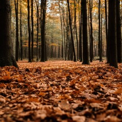 Autumn in the woods