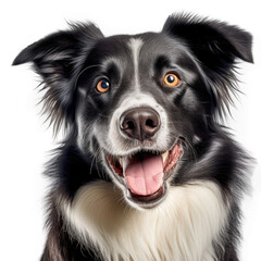 Border Collie , Isolated On Transparent, PNG, HD