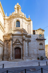 Fototapeta premium Church San Francesco all'Immacolata, Siracusa, Italy