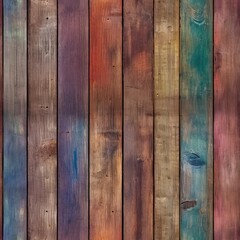Fototapeta premium a seamless tileable texture of antique weathered wood grain texture generative AI