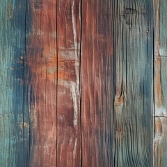 a seamless tileable texture of antique weathered wood grain texture generative AI