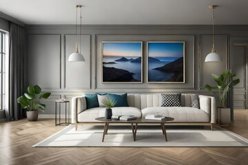 Fototapeta premium modern living room