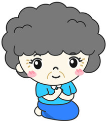 people cartoon cute