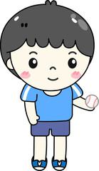 boy cute love dog
