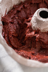 Red velvet bundt cake