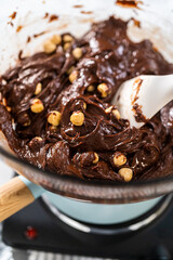 Chocolate hazelnut fudge
