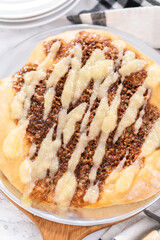 Cinnamon Dessert Pizza