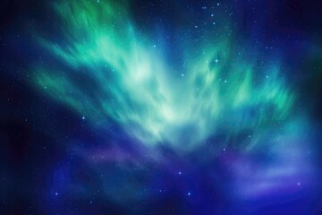 Obraz premium Celestial aurora borealis texture background, shimmering and vibrant northern lights