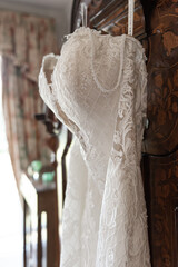 A White Wedding Dress