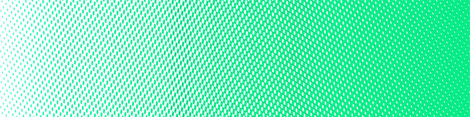 Green dots pattern panorama background with copy space, Best suitable for online Ads, poster, banner, sale, celebrations and various design works