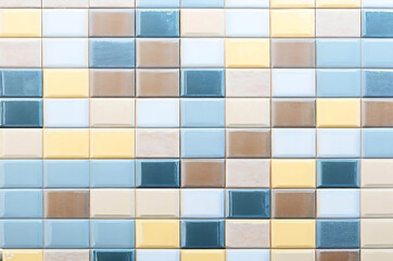 Bathroom Elegance: Ceramic Mosaic Tiles in a Chequered Oasis