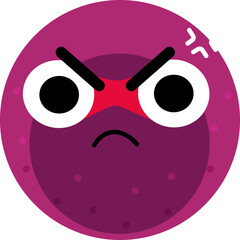 Passionfruit Face Over Angry