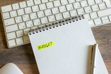 notebook and keyboard