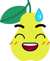 Pear Face Sweat Guilty