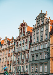 Obraz premium The picturesque streets of Wrocław Poland